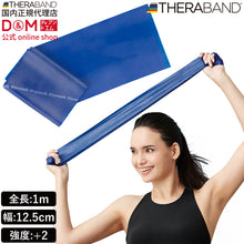 THERABAND セラバンド フォーエントリー 初心者向け 長さ1m 強度レベル+2ブルー #TBE-4 イメージ1